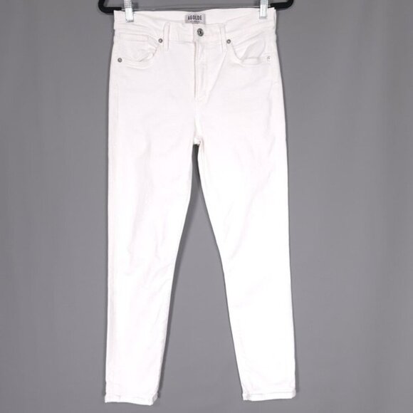Agolde Denim - AGOLDE PREMIUM Women's Jeans Size 28 FILTER FREE White USA🇺🇸MADE A018B-799‎
